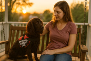American Water Spaniel as an Emotional Support Dog