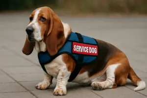 Basset Hound as a Service Dog
