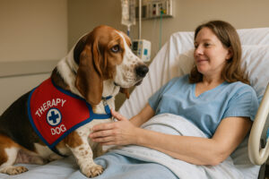 Basset Hound as a Therapy Dog