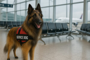 Belgian Tervuren as a Service Dog