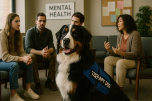 Bernese Mountain Dog as a Therapy Dog