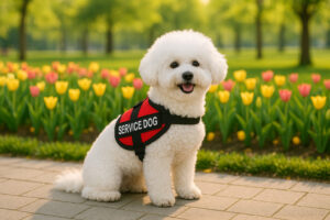 Bichon Frise as a Service Dog