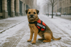 Border Terrier as a Service Dog