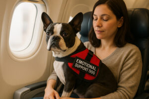Boston Terrier as an Emotional Support Dog