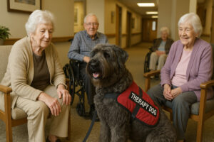 Bouvier des Flandres as a Therapy Dog