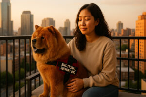 Chow Chow as an Emotional Support Dog