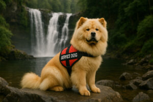 Chow Chow as a Service Dog