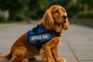 Cocker Spaniel as a Service Dog