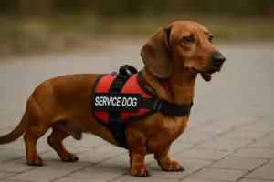 Dachshund as a Service Dog