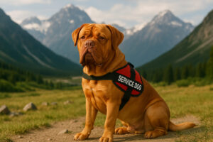 Dogue de Bordeaux as a Service Dog