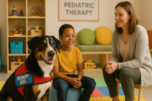 Entlebucher Mountain Dog as a Therapy Dog