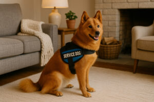 Finnish Spitz as a Service Dog