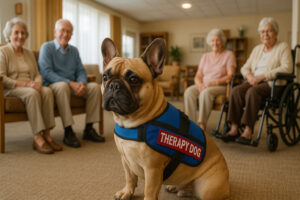 French Bulldog as a Therapy Dog