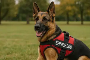 German Shepherd Dog as a Service Dog