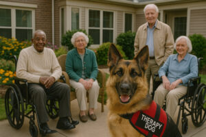German Shepherd Dog as a Therapy Dog