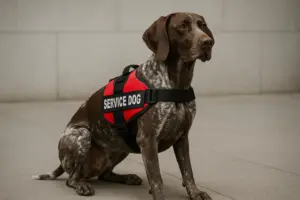 German Shorthaired Pointer as a Service Dog