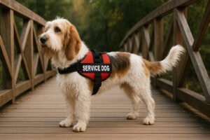 Grand Basset Griffon Vendeen as a Service Dog