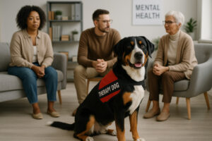 Great Swiss Mountain Dog as a Therapy Dog