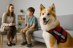 Icelandic Sheepdog as a Therapy Dog