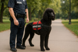 Irish Water Spaniel as a Service Dog
