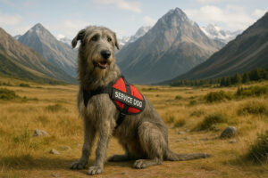 Irish Wolfhound as a Service Dog