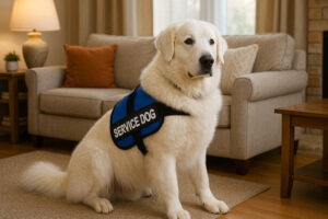 Kuvasz as a Therapy Dog