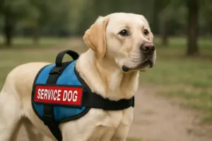 Labrador Retriever as a Service Dog