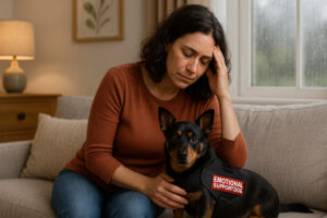 Lancashire Heeler as an Emotional Support Dog
