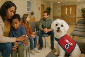 Maltese as a Therapy Dog