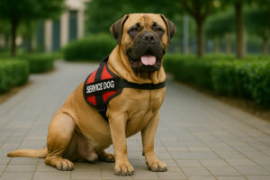 Mastiff as a Service Dog