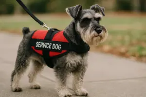 Miniature Schnauzer as a Service Dog