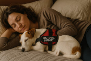 Russell Terrier as an Emotional Support Dog