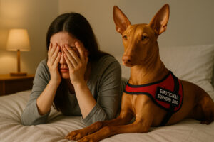 Pharaoh Hound as an Emotional Support Dog
