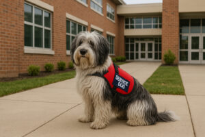 Polish Lowland Sheepdog as a Service Dog