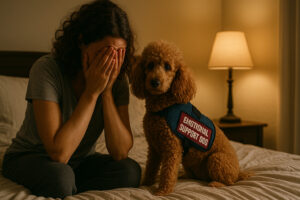 Poodle as an Emotional Support Dog
