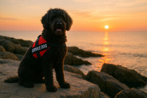Portuguese Water Dog as a Service Dog