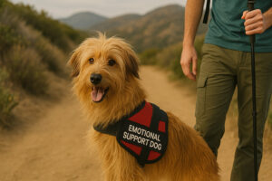 Pyrenean Shepherd as an Emotional Support Dog