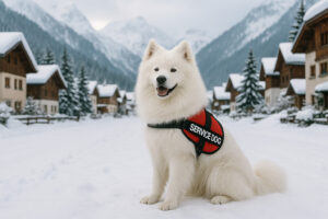 Samoyed as a Service Dog