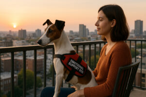 Smooth Fox Terrier as an Emotional Support Dog