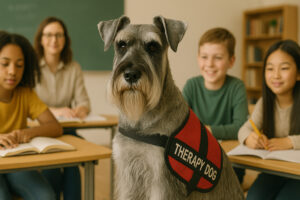 Standard Schnauzer as a Therapy Dog