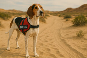 Treeing Walker Coonhound as a Service Dog