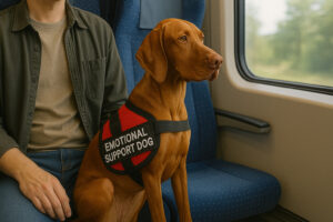 Vizsla as an Emotional Support Dog