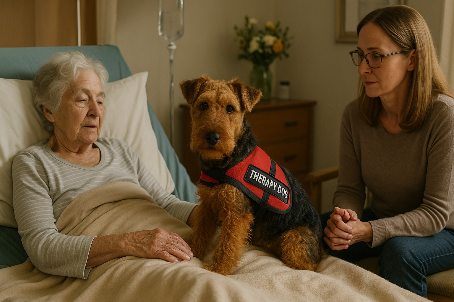 service dog breeds welsh terrier therapy dog