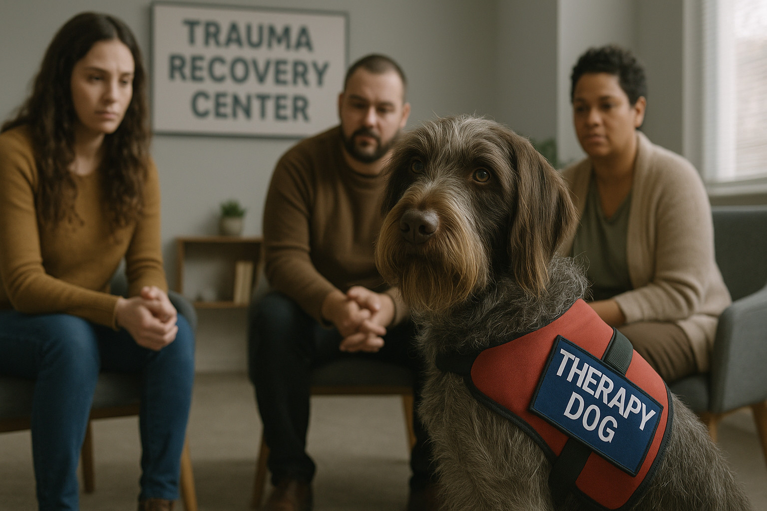 service dog breeds wirehaired pointing griffon therapy dog