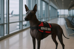 Xoloitzcuintli as a Service Dog