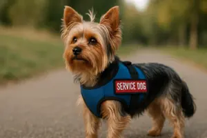 Yorkshire Terrier as a Service Dog