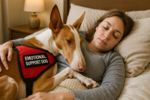 Ibizan Hound as an Emotional Support Dog